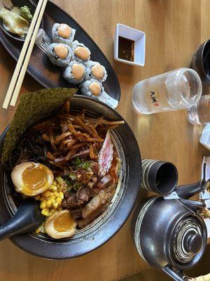 Spicy Tonkotsu Ramen with Chicken