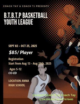 Youth league coming 9/2/25