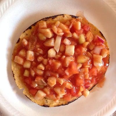 Fish Ceviche Tostada