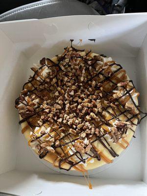 Turtle cheesecake