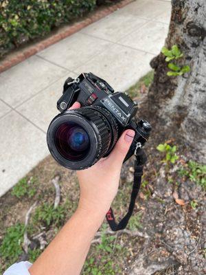 Got my old Pentax fixed