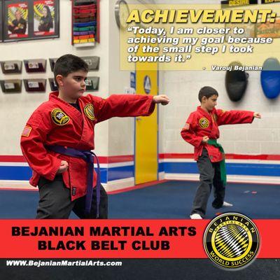 Bejanian Martial Arts -
Achievement
