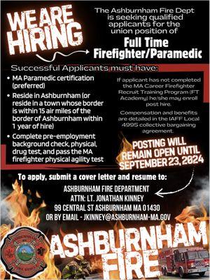 Ashburnham Fire Department