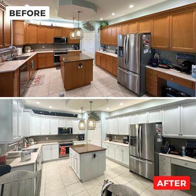 Kitchen Cabinets Refinishing