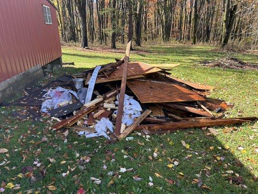 Construction debris !!