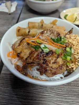 36. Grilled Pork and Egg Roll Vermicelli