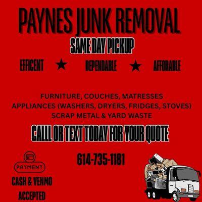 Paynes Junk Removal