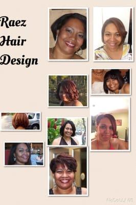 My hair over the years!!