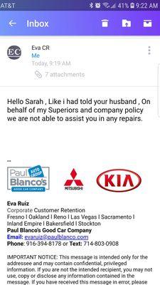 What about making it right?