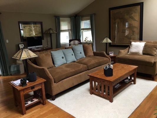 Other half of the living room