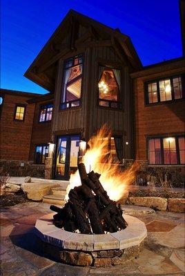 36" Pinnacle Series Steel Gas Fire Pit by Fire On Demand