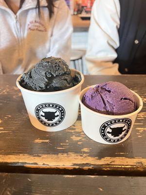 Ash coconut and ube