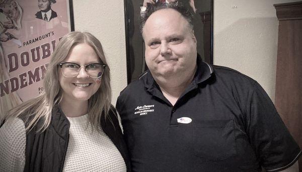 Nikki Fredianelli and Steve Nicholas