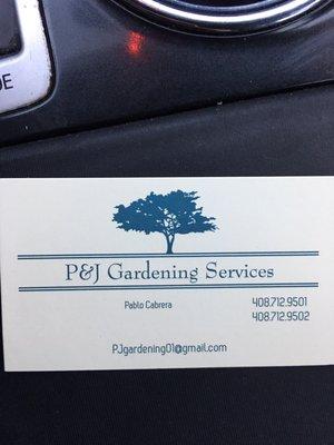 P&J Gardening Services