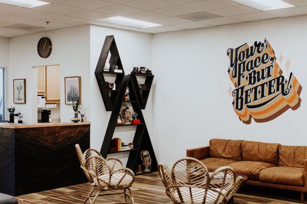 Lobby and front counter