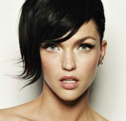 love doing short and curly hair as well as brazillian blow outs and color.