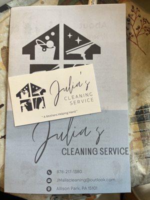 Julia’s Cleaning Service