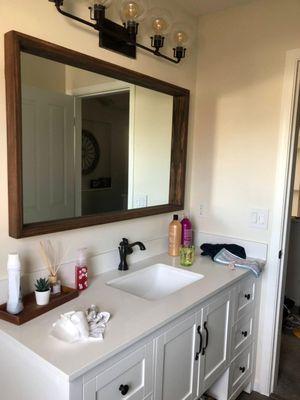 Bathroom renovation