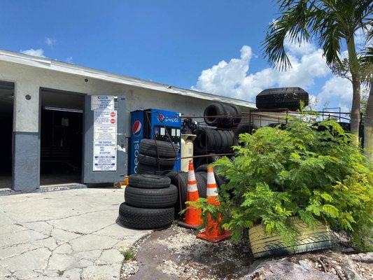 Front of the business