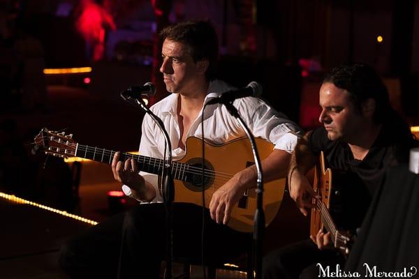 An Iranian Wedding in Cancun, Mexico with the Band With Spanish Guitarists.