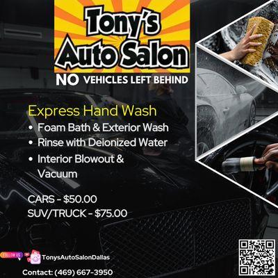 Tony’s Auto Salon Dallas
