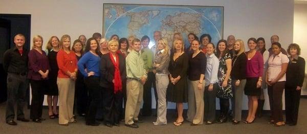 With over 40 team members waiting to serve your travel needs.