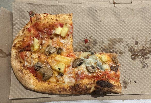 The last three pieces, before they also disappeared!