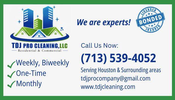 TDJ Professional Cleaning Company