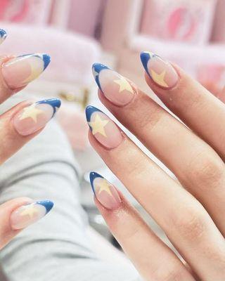 Gel x extention Nail Art
