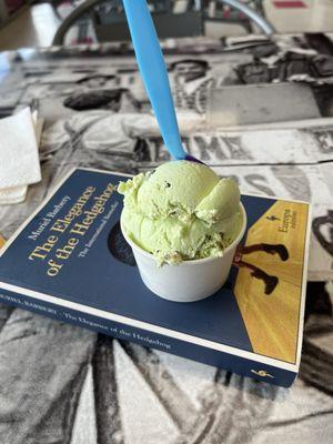 Pistachio ice cream