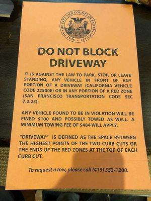 Ccsf Parking & Traffic