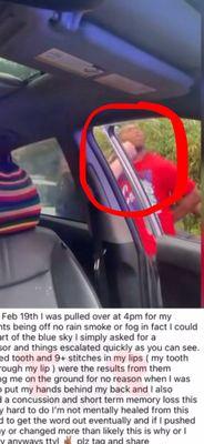 The sucker punch that apparently "didn't happen"