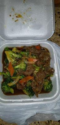 Beef and broccoli