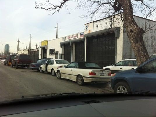 Street View on Barnett Ave