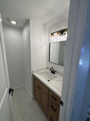 New bathroom exhaust fan.