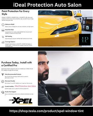 Tesla Authorized Shop - Xpel Dealer, window tint, Color PPF, Satin PPF, Clear PPF