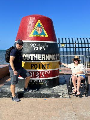 Nate and Colleen in Key West.