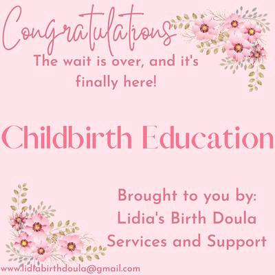 Lidia's Birth Doula Services and Support