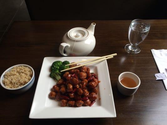 Vegetarian General Tso.