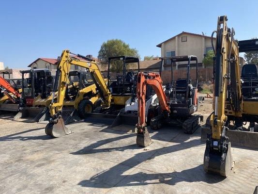 Mini Kubota Excavator, Cat Excavator 303