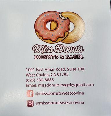 Miss Donuts & Bagel