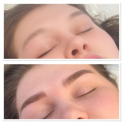 Before and after picture!