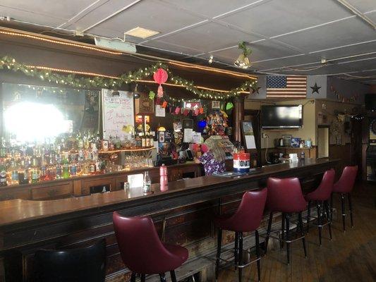 Classic western bar rumored to be over 200 years old. That's old in the west!