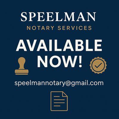 Speelman Notary Services