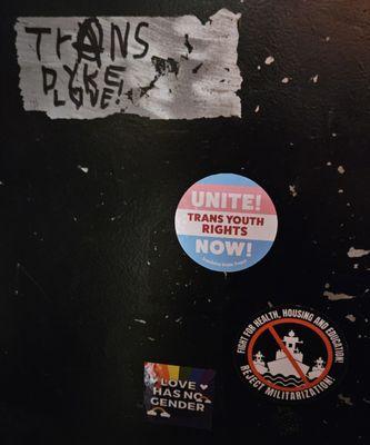 6/6/2025 - A VERY fun night at Baby Ketten. Bathroom inclusion sticker action shot.