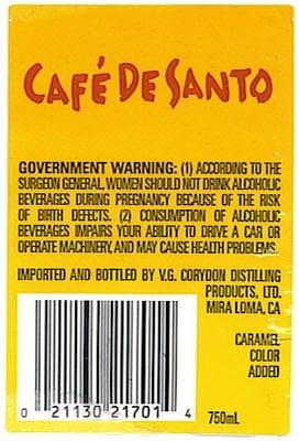 Cafe De' Santo