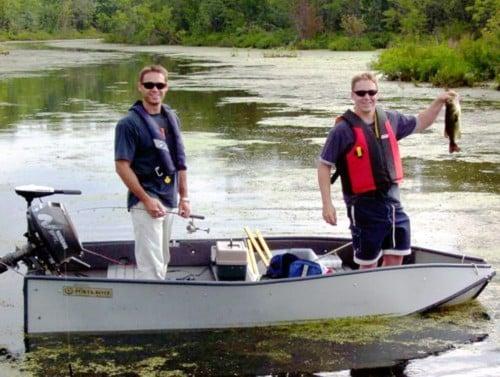 The fantastic folding Porta-Bote. Makes unreliable inflatables obsolete!
See for yourself http://www.porta-bote.com