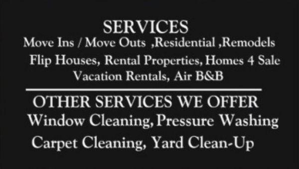Dirt & Dust Cleaning Service