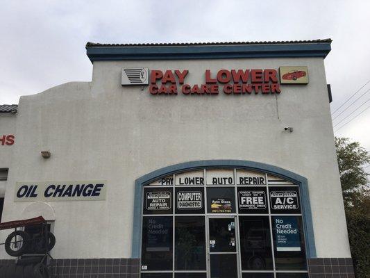 PAY LOWER CAR CARE CENTER
