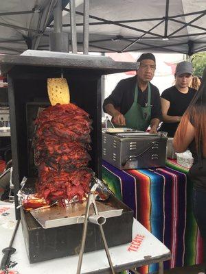 Tacos al pastor!!!